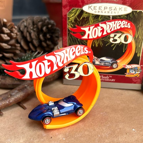 Hallmark Hot Wheels 30th Anniversary Keepsake Ornament New in Box - Picture 1 of 14